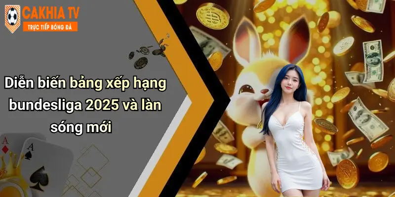 Diễn biến bảng xếp hạng bundesliga 2025 và làn sóng mới