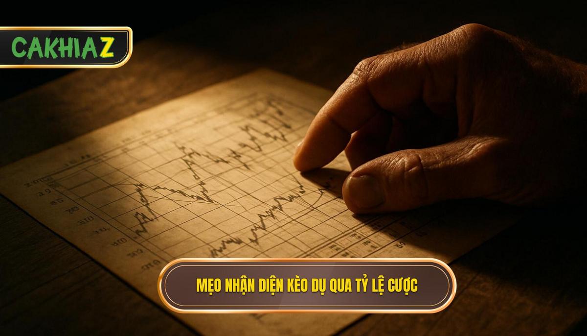 Mẹo Nhận Diện Kèo Dụ Thông Qua Biến Động Tỷ Lệ Cược (Odds Movement)