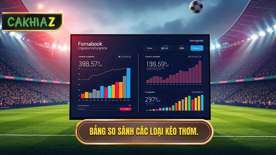 Bảng so sánh các loại kèo phổ biến khi soi kèo thơm hôm nay