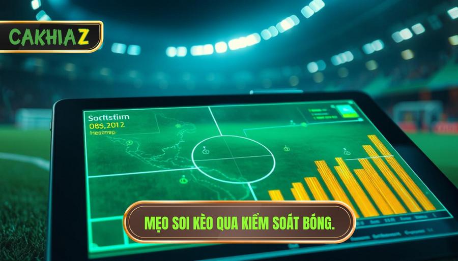 Mẹo soi kèo qua kiểm soát bóng.