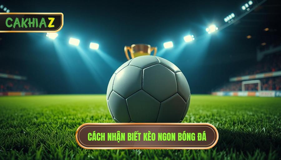 1. Cách nhận biết kèo ngon bóng đá