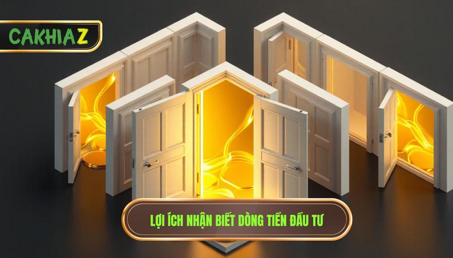 1. Lợi ích nhận biết dòng tiền đầu tư