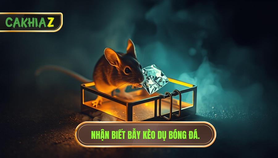1. Nhận biết bẫy kèo dụ bóng đá.