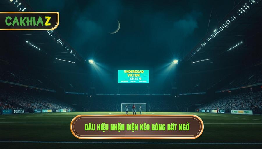 2. Dấu hiệu nhận diện kèo bóng bất ngờ